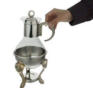 سوفله قهوه خوری رزلند مدل حلقه نگین استیل - Image 3