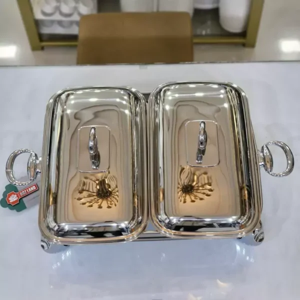 سوفله خوری رزلند دوقلو مدل پافیلی استیل - Image 4