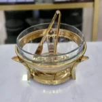 سوفله سالاد خوری رزلند مدل قایقی طلایی - Image 2