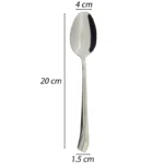 سرویس قاشق چنگال استیل ۱۴۲ پارچه یونیک طرح نیوسمپل - Image 4