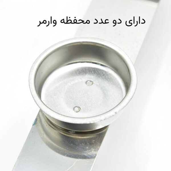 سوفله خوری مستطیل کوچک رزلند مدل قایقی استیل - Image 7