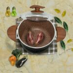 قابلمه گرانیتی فورج اویز مدل سوینگ سایز 18 - Image 4