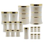 سرویس آشپزخانه 18 پارچه مدل کمرباریک یونیک کد UN - 4597