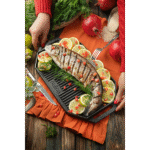 تابه گریل چدن دو طرفه مدل Napoli نالینو - Image 3