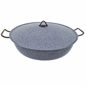 ماهیتابه چدن گرانیتی هاناتک سایز ۵۰ رنگ طوسی