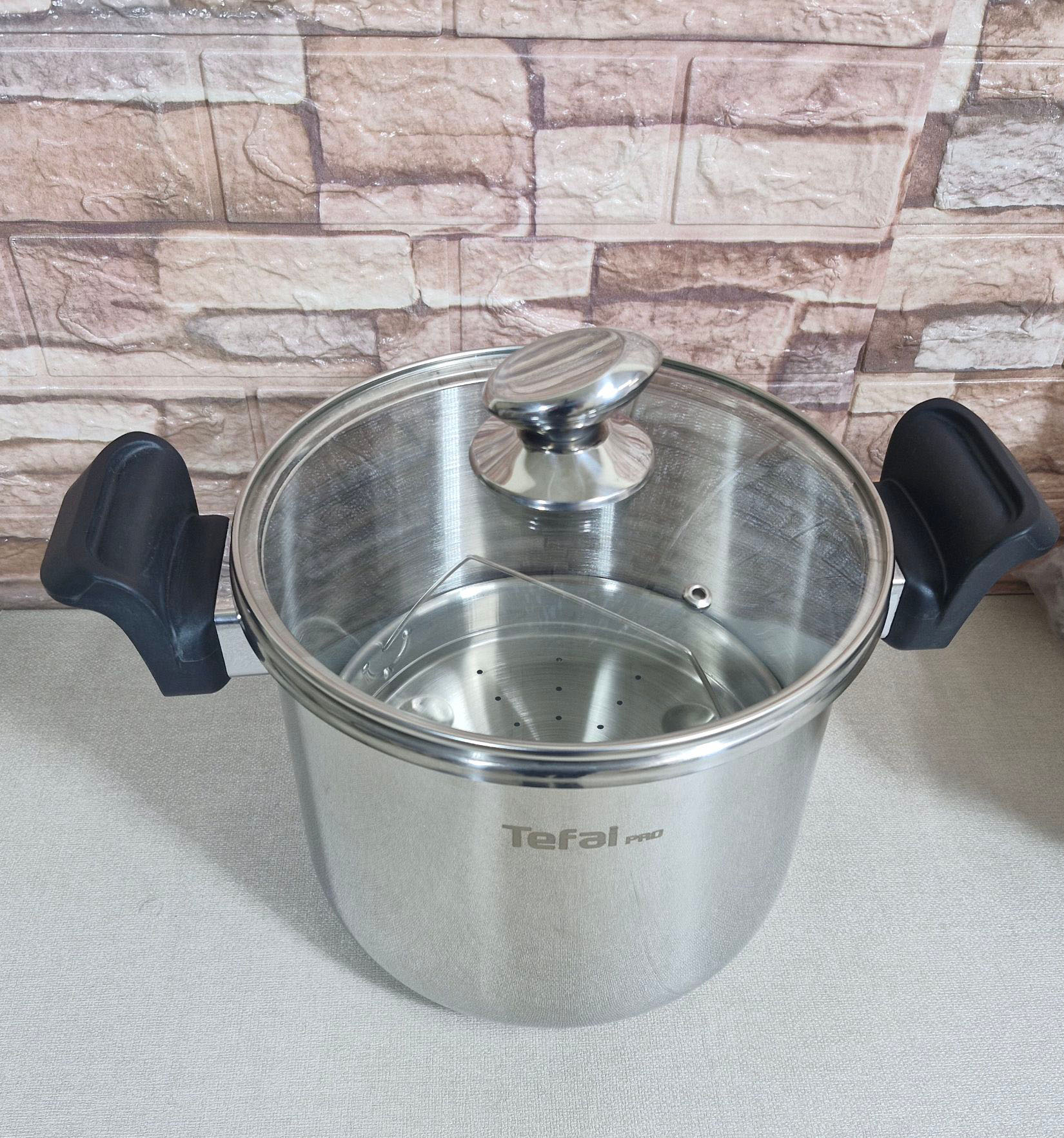 زودپز دوقلو کلیپسی تفال 7و5 لیتر مدل Tefal