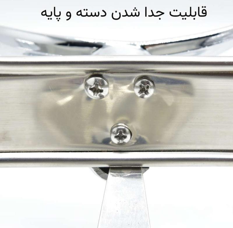 سوفله خوری بزرگ رزلند مدل پافیلی ظرفیت 3 لیتر استیل