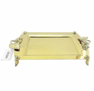 سینی پذیرایی نگار مدل رز کد 600 سایز ۱