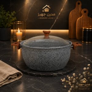 قابلمه چدن گرانیتی هاناتک سایز 32