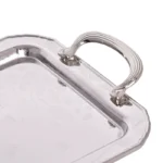 سینی استیل یک میل بدون پایه کوچک یونیک مدل UN-4019 - تصویر 2