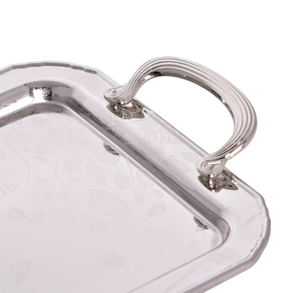 سینی استیل یک میل بدون پایه کوچک یونیک مدل UN-4019 - تصویر 2