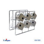 ست ادویه ۶تایی شیشه مربع مکعب یونیک UN-1635