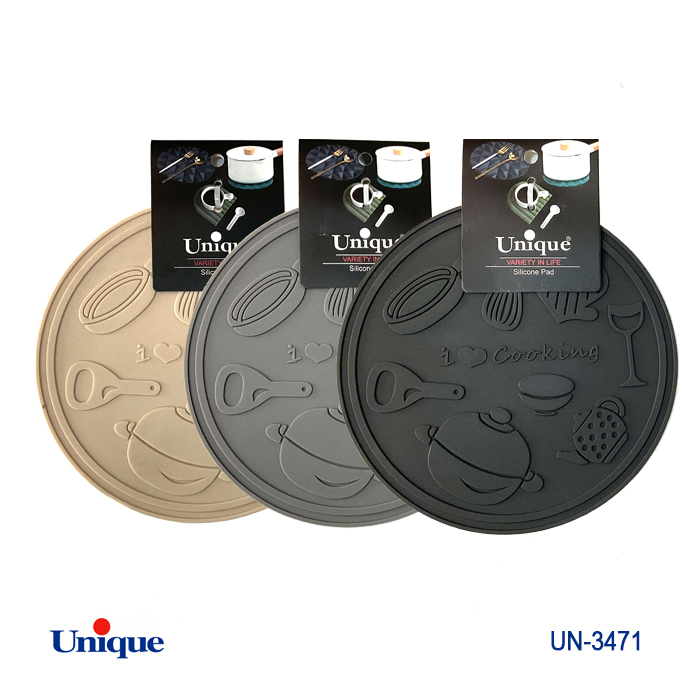 زیر قابلمه ای سیلیکونی گرد یونیک UN-3471 زیر قابلمه ای سیلیکونی گرد یونیک Unique مدل UN-3471 - Image 1