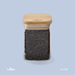 ادویه درب چوبی مربع ۸ سانت یونیک UN-1768