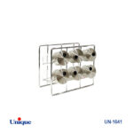 ست ادویه ۶ تایی شیشه گرد مکعب یونیک Unique کد UN-1641
