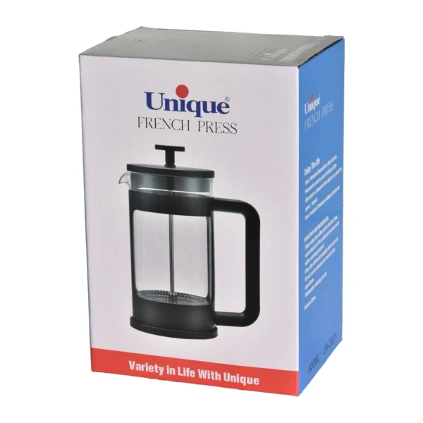 لیوان فرنچ پرس 600 میل یونیک UN-3021 - تصویر 2