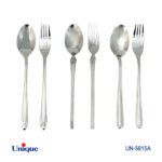 قاشق و چنگال تک استیل یونیک | کد UN-5815A