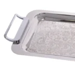 سینی دسته دار یونیک کد 02-4075 سایز 26×42 سانتی‌متر - تصویر 4