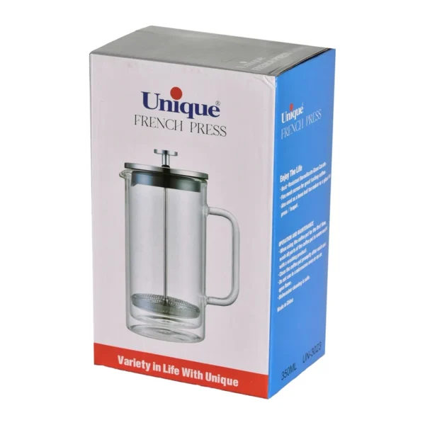 لیوان فرنچ پرس 350 میل یونیک UN-3023 - تصویر 4