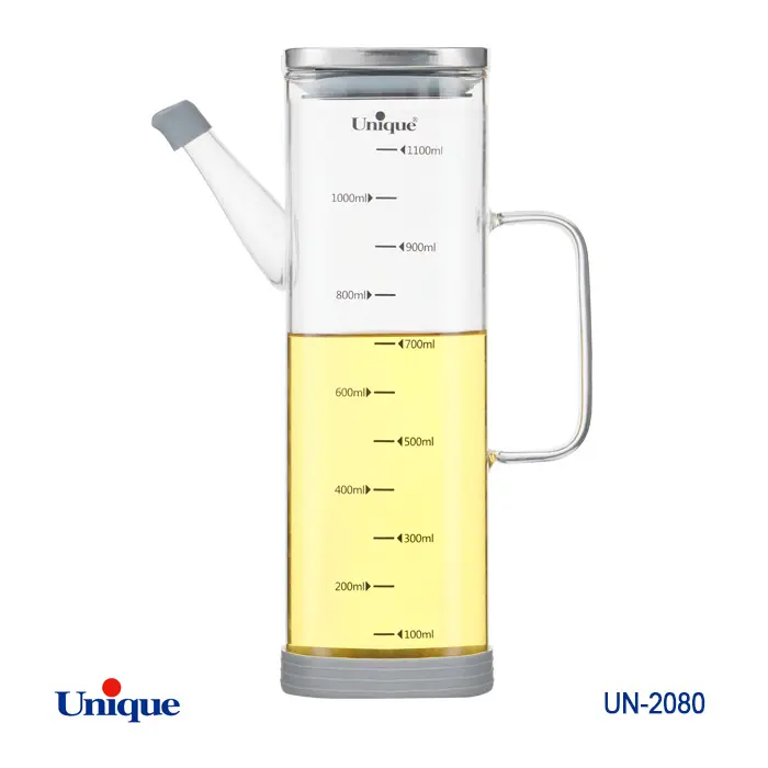 روغن ریز یونیک کد UN-2080 پیرکس 1100 میل با درب استیل روغن ریز پیرکس درب استیل 1100 میل یونیک کد UN-2080 - Image 1