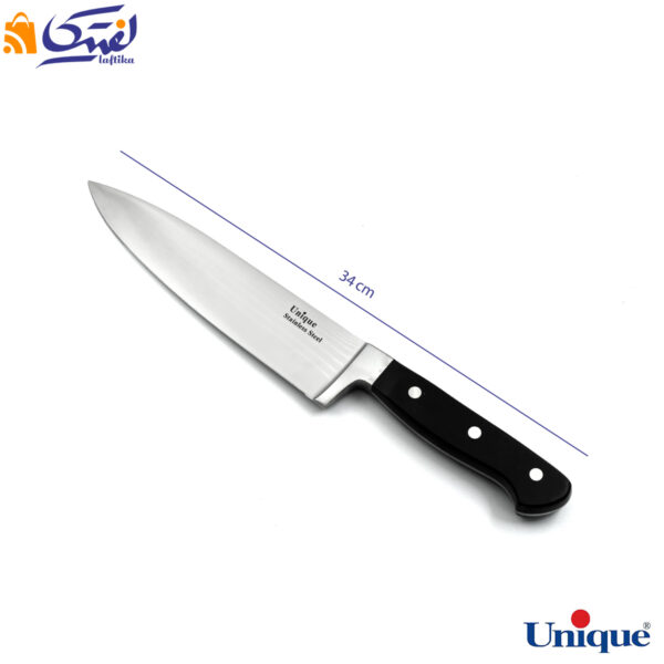 کارد تک آشپزخانه یونیک مدل UN-5502 سایز ۸ اینچ - تصویر 3