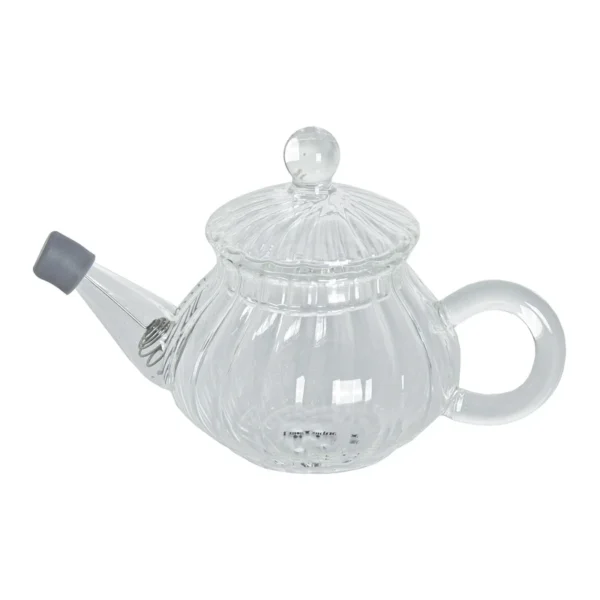 قوری زعفران یونیک مدل خطی با درب شیشه‌ای کد UN-7933 - تصویر 3