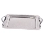 سینی براق استیل بدون پایه کوچک یونیک مدل UN-4067 - تصویر 4