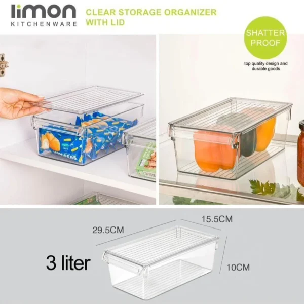 نظم‌دهنده یخچال و کابینت لیمون مدل HS2152 - تصویر 4