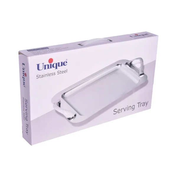 سینی براق استیل بدون پایه کوچک یونیک مدل UN-4067 - تصویر 6