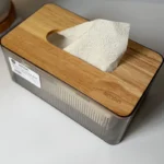 جای دستمال کاغذی لیمون مدل رویه چوبی کد HS2372 - تصویر 5
